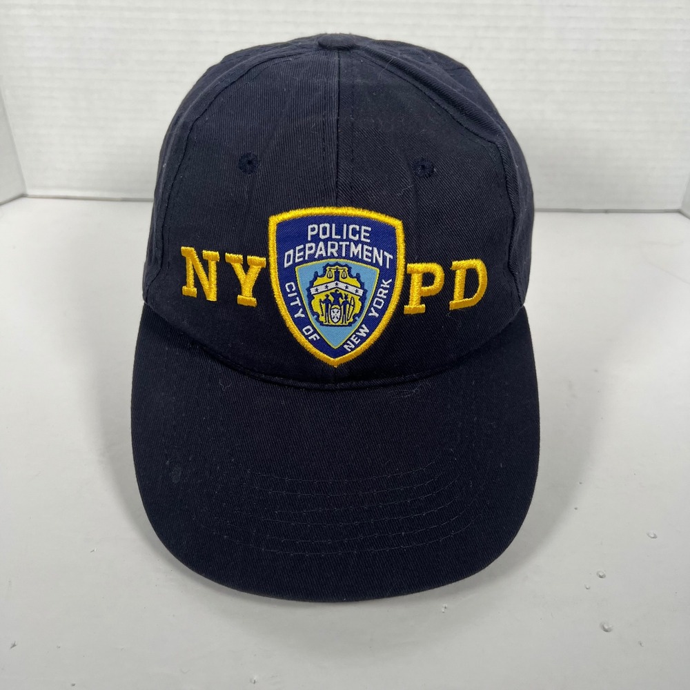 NYPD Official Licensed Navy Blue Baseball Cap Hat New Yorks Finest Adjustable